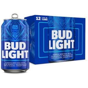 BUD LIGHT 12 12FL OZ CANS