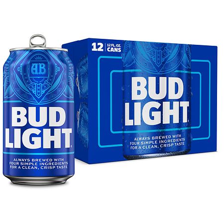 BUD LIGHT 12 12FL OZ CANS