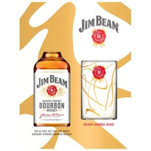 Jim Beam Gift Set 750ML