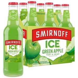 Smirniff ICE Green Apple 12 Fl Oz 6pck