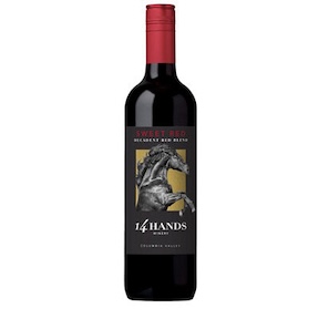 14 Hands Sweet Red Blend Wine