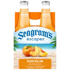 Seagram's Escapes Peach Bellini 4 Pack