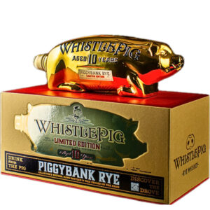 WhistlePig Piggybank' Limited Edition 10 Year Old Straight Rye Whiskey 1L