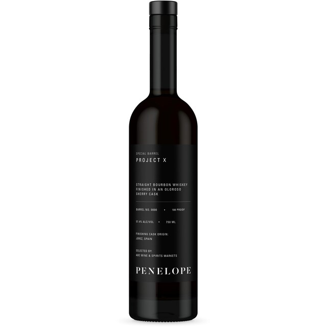 Penelope Project X Single Barrel 108prf Bourbon 750ml