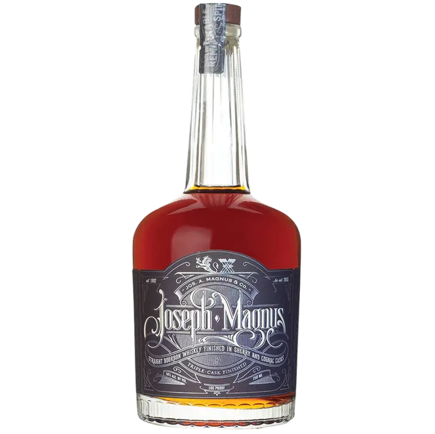 Joseph Magnus Triple Cask Finished Straight Bourbon Whiskey 750ml