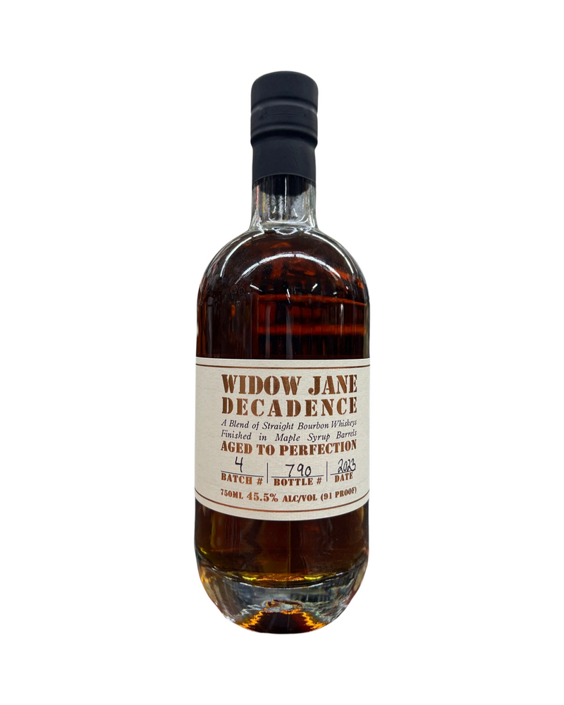 Widow Jane Decadence Straight Bourbon Whiskey 750ml