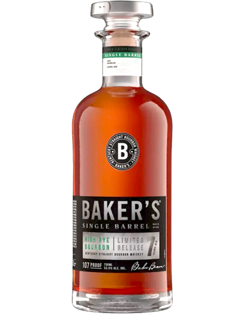 Baker's 7 Year Old Single Barrel High Rye Bourbon Whiskey 750ml