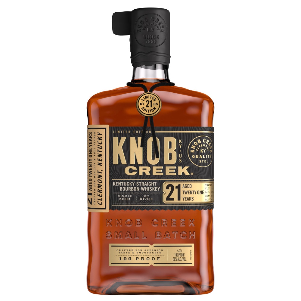 Knob Creek 21yr Bourbon Whiskey 750ml