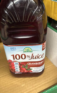 nature nectar 100% juice cranberry 64FL.OZ