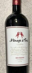 Menage a Trois Red Blend 750ml