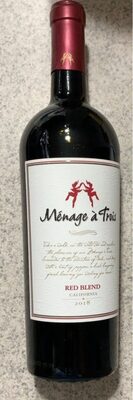 Menage a Trois Red Blend 750ml