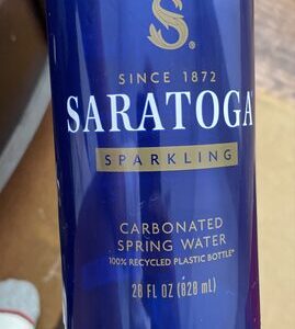 Saratoga Sparkling Water 28 Oz