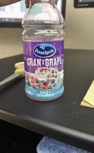 Ocean Spray Cran X Grape 10FL.OZ