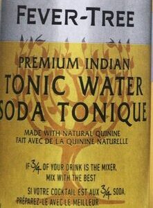 FEVER TREE TONIC WATER 8×150ML