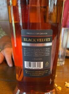 Black Velvet Canadian Whiskey 1.75L