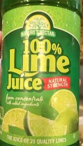 Nature's Nectar 100% Lime Juice 32FL.OZ