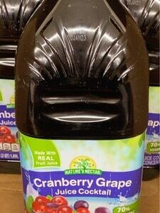 NARURES NECTOR CRANBERRY GRAPE 48FL OZ