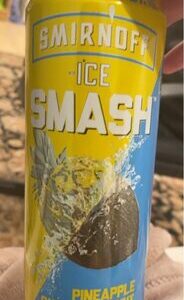 Smirnoff Ice Smash Pineapple + Coconut 23.5FL.OZ Can