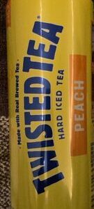 Twisted Tea Peach Hard Iced Tea 24FL.OZ Can