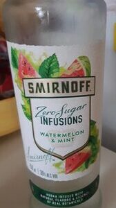 Smirnoff Zero Sugar Infusions Watermelon & Mint 750ML