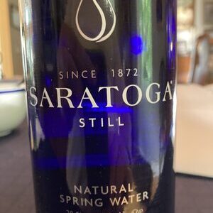 Saratoga Natural Spring Water 28 FL Oz