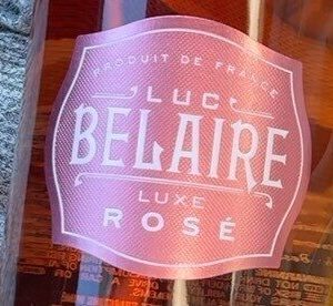 LUC BELAIRE LUXE ROSE 750ML