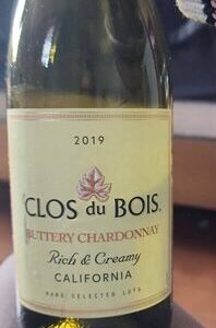 Clos Du Bois Buttery Chardonnay Rich & Creamy 750ML