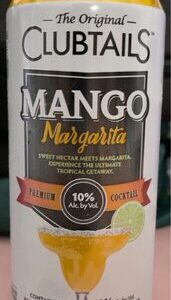 Clubtails Mango Margarita 16FL.OZ can