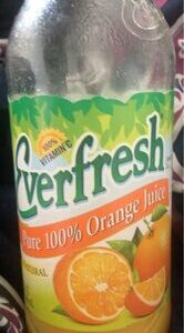 Everfresh Pure 100% Orange Juice 32 FL OZ