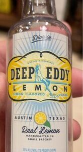 DEEP EDDY REAL LEMON VODKA 50ML