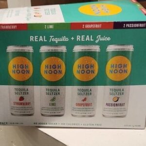 HIGH NOON TEQUILA SELTZER 8 PACK 335ML CANS