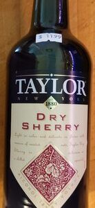 TAYLOR DRY SHERRY 750ML