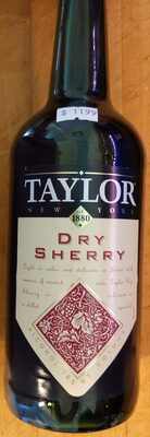 TAYLOR DRY SHERRY 750ML