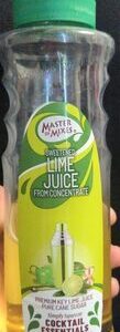 Mastermixer Limejuice 375ML