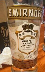 SMIRNOFF WHIPPED CREAM 750ML