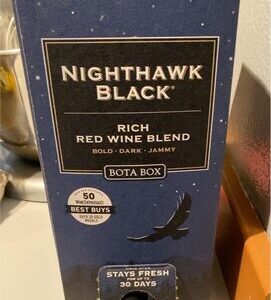 Nighthawk Black Rich Red Wine Blend Bota Box 3L
