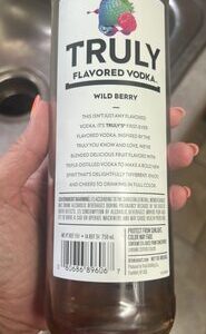 TRULY WILD BERRY FLAVORED VODKA 750ML