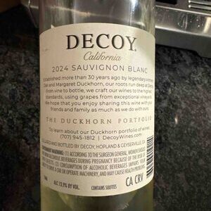 DECOY SAUVIGNON BLANC 750ML