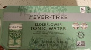 Fever-Tree Elderflower Tonic Water 8X5.07 FL.OZ