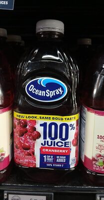 Ocean Spray 100% Juice Cranberry 1.89L