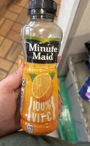 Minute Maid orange juice 355ML
