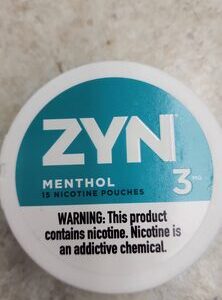 Zyn Menthol 3mg
