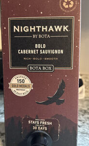 Nighthawk Bold Cabernet Sauvignon Bota Box 3L