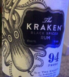 KRAKEN BLACK SPICED RUM 750ML