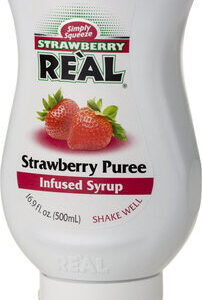 Real Strawberry puree infused syrup 500ML