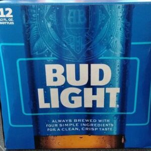 Bud Light 12pack Long Neck Bottles 12 Oz