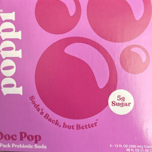 Poppi Probiotic Soda DOC POP 4pack Cans 12FL.OZ