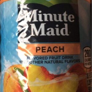 Minute Maid Peach 20 Oz Bottle