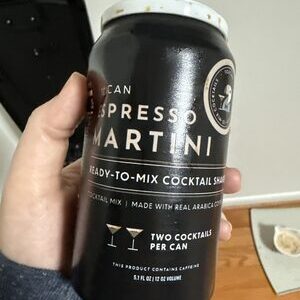 toucan vodka - espresso martini ready-to-mix cocktail shaker 4FL.OZ