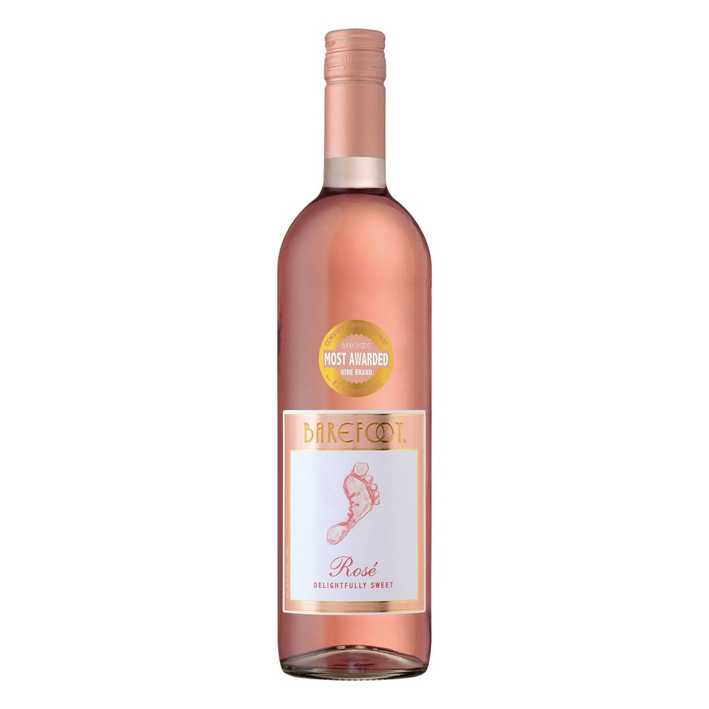 BAREFOOT Rose Delightfully Sweet 750ML